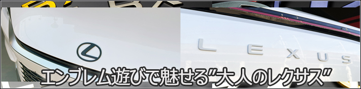 レクサスLBX専用 カラーエンブレムセット